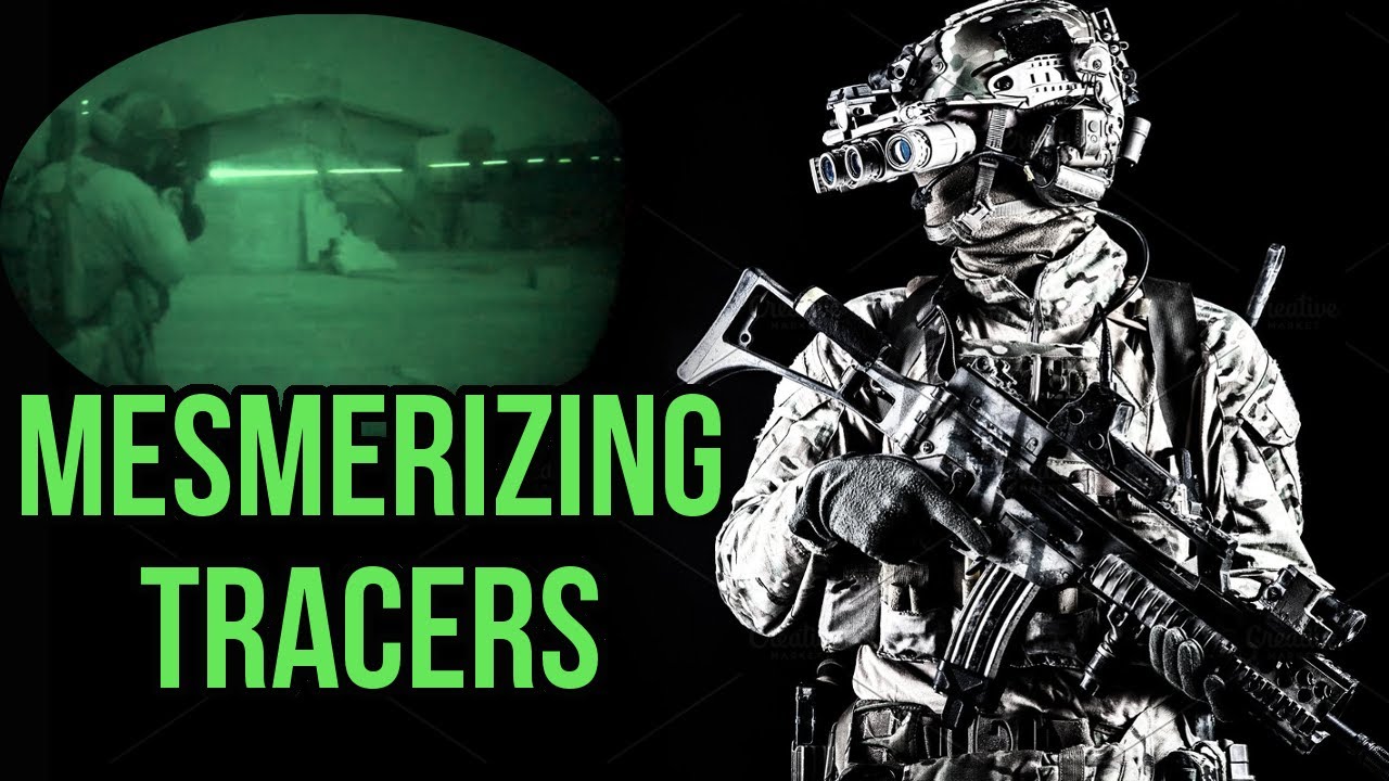 Mesmerizing Airsoft Tracers Through Night Vision | Battle for Lost Angeles 2020 Desert Fox Events