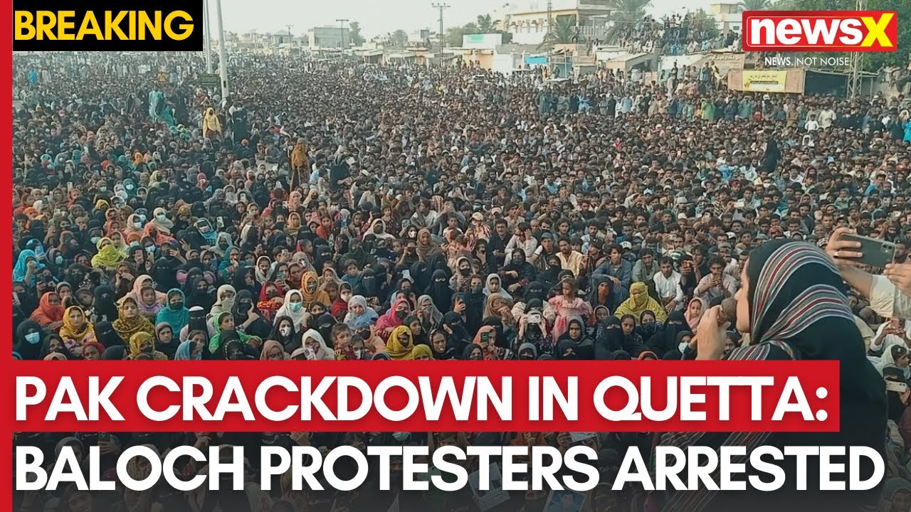 Pakistan Crackdown in Quetta: Baloch Protesters Arrested, Internet Cut Off | NewsX