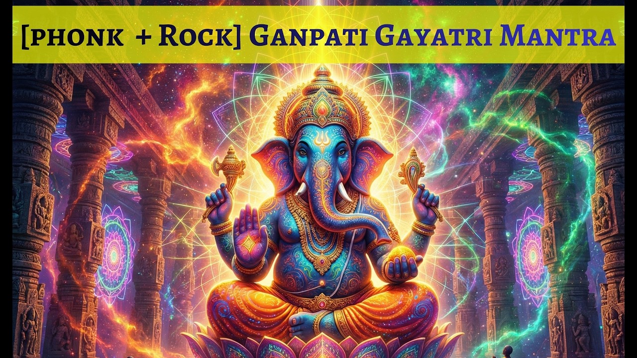 GANESHA GAYATRI [DRIFT PHONK + ROCK ] 160 BPM RITUAL #mantra #phonk #indiandevotional