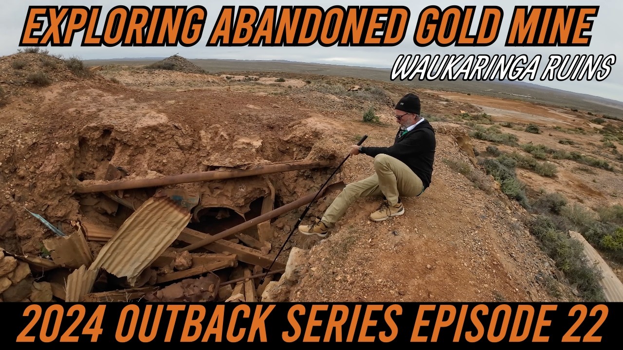 Exploring ABANDONED GOLD MINE – Waukaringa | OFF GRID | CARAVANNING AUSTRALIA