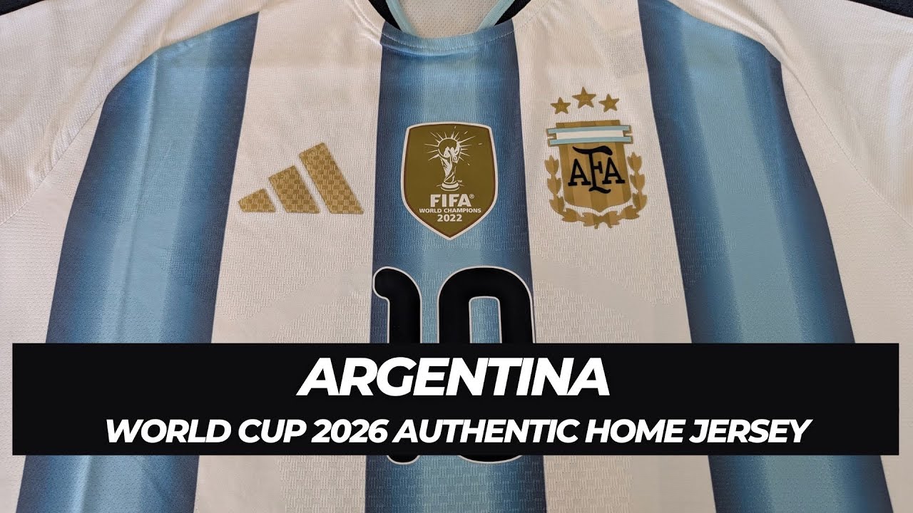 Argentina Authentic World Cup Home Jersey - 2026