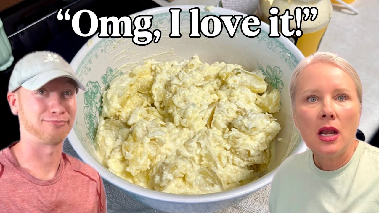 Someone trusted Momma with their secret family recipe 😳 Hungarian Potato Salad