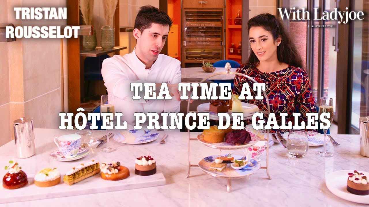 LE  DÉLICIEUX TEA TIME DE TRISTAN ROUSSELOT, HÔTEL PRINCE DE GALLES