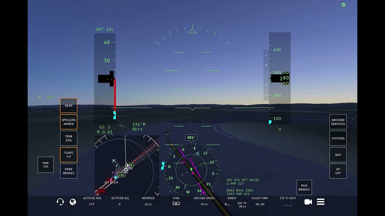 Smooth departure out of Manchester| Airbus a380-800| Infinite Flight *OPEN BETA*