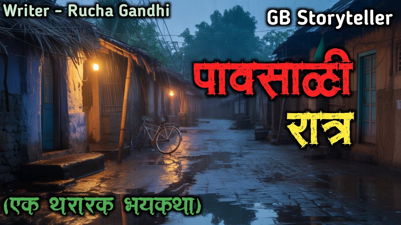 पावसाळी रात्र - (एक भयकथा) | marathi bhaykatha | marathi horror story | gb storyteller