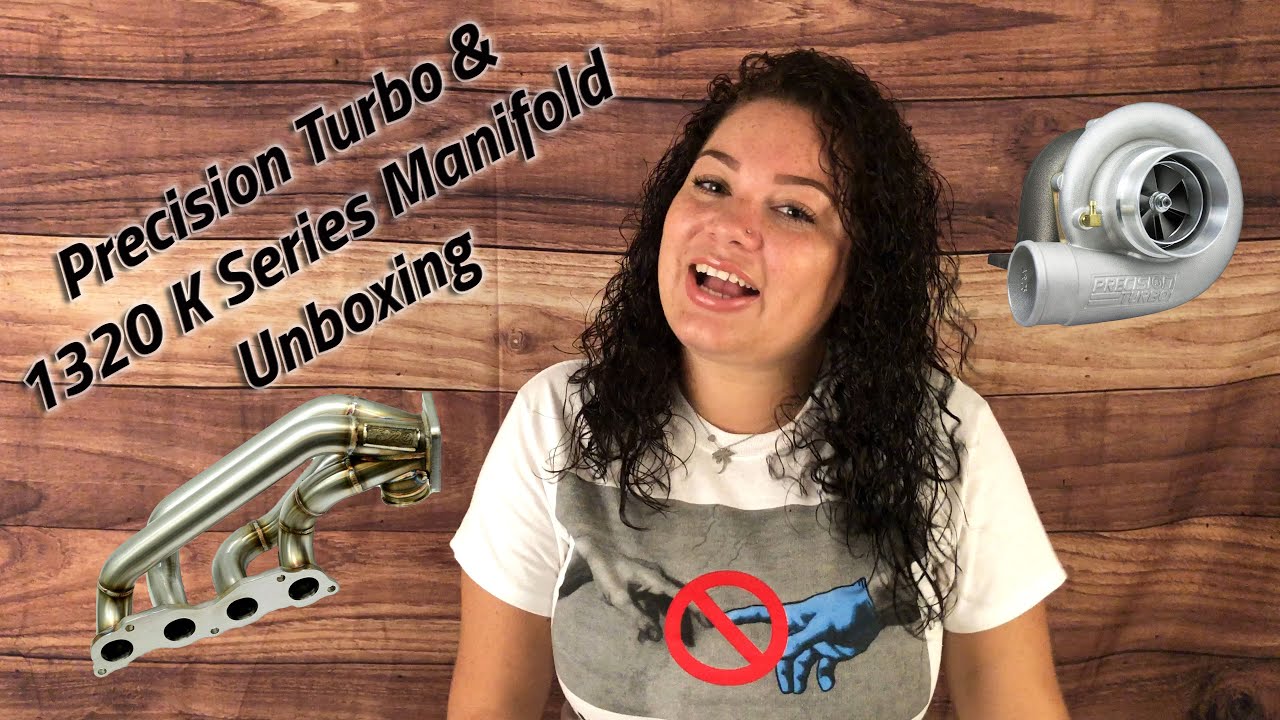 Precision PTE 6262 Ball Bearing Turbo & 1320 K Series Sidewinder Turbo Manifold Unboxing