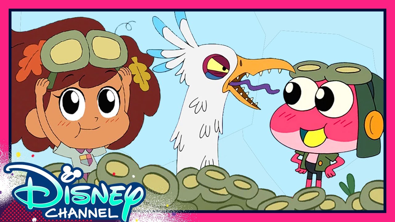 Bird Attack | Chibi Tiny Tales | Amphibia | Big Chibi | Disney Channel