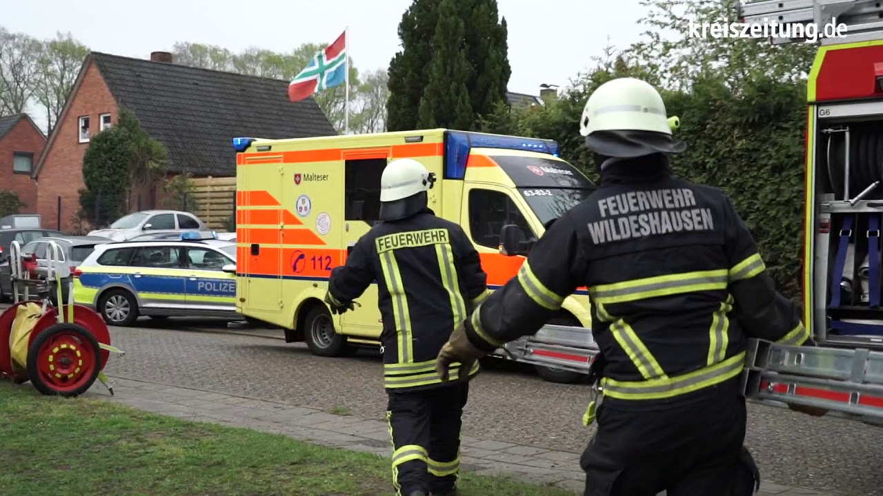 Kellerbrand in Mehrfamilienhaus in Wildeshausen