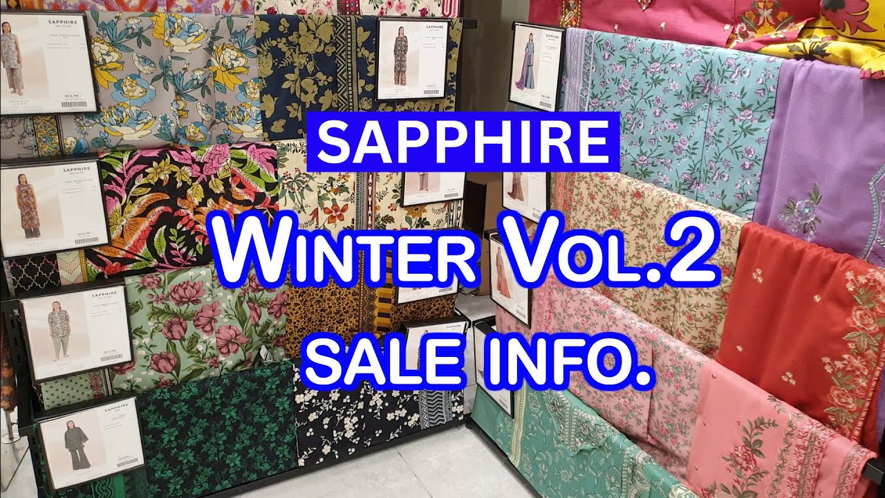 Sapphire New Winter Vol.4 / Sapphire Sale INFO. / Sapphire Winter Collection With Details #winter