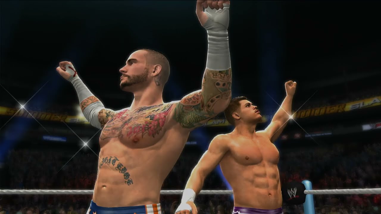 WWE 2K14: REMATCH: THE SHIELD VS CM PUNK & CODY RHODES #WWE #PS3 #GAMEPLAY