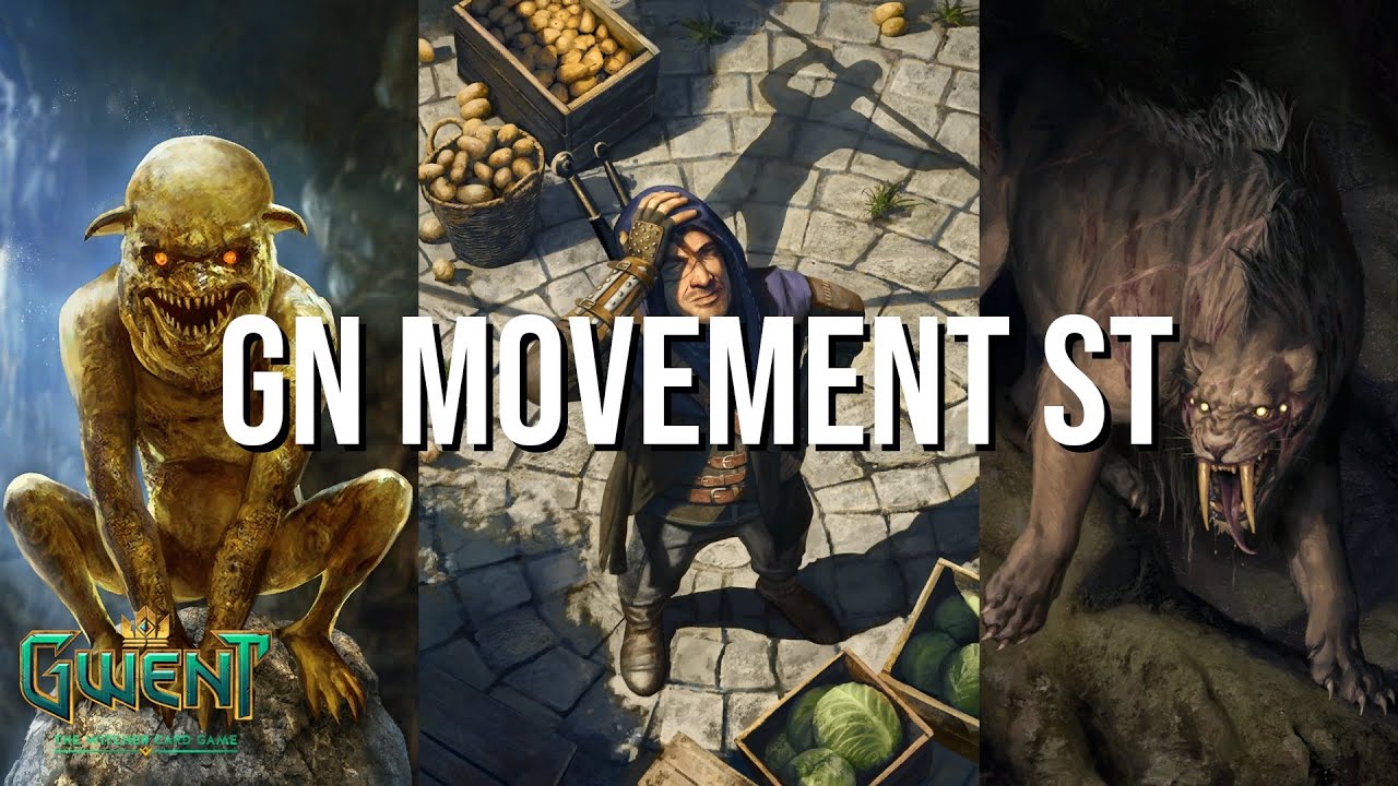 Strategic GN Movement ST Deck With Geralt: Aard!