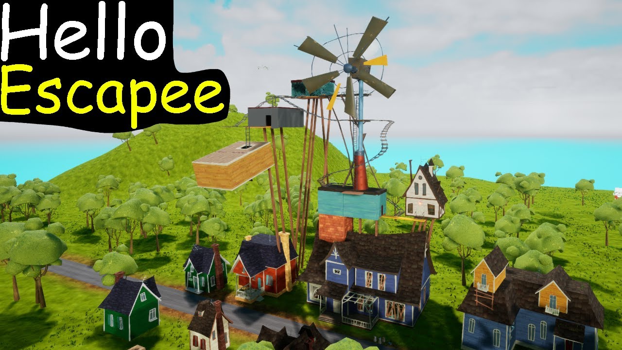 Hello escapee (Hello Neighbor) By QuixoticKind