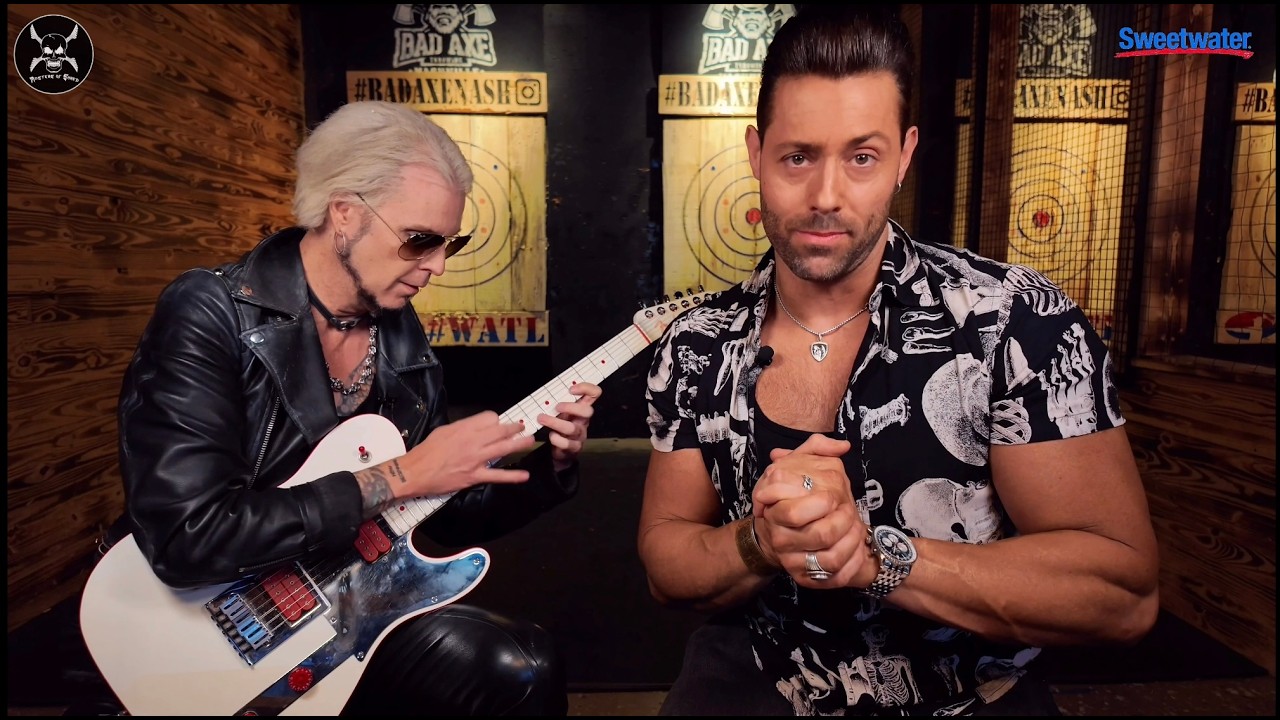 ‼️Джон 5 из Motley Crue пересматривает журнал Guitar World 1993 года и шредит! Эйс Фрейли | EVH |...
