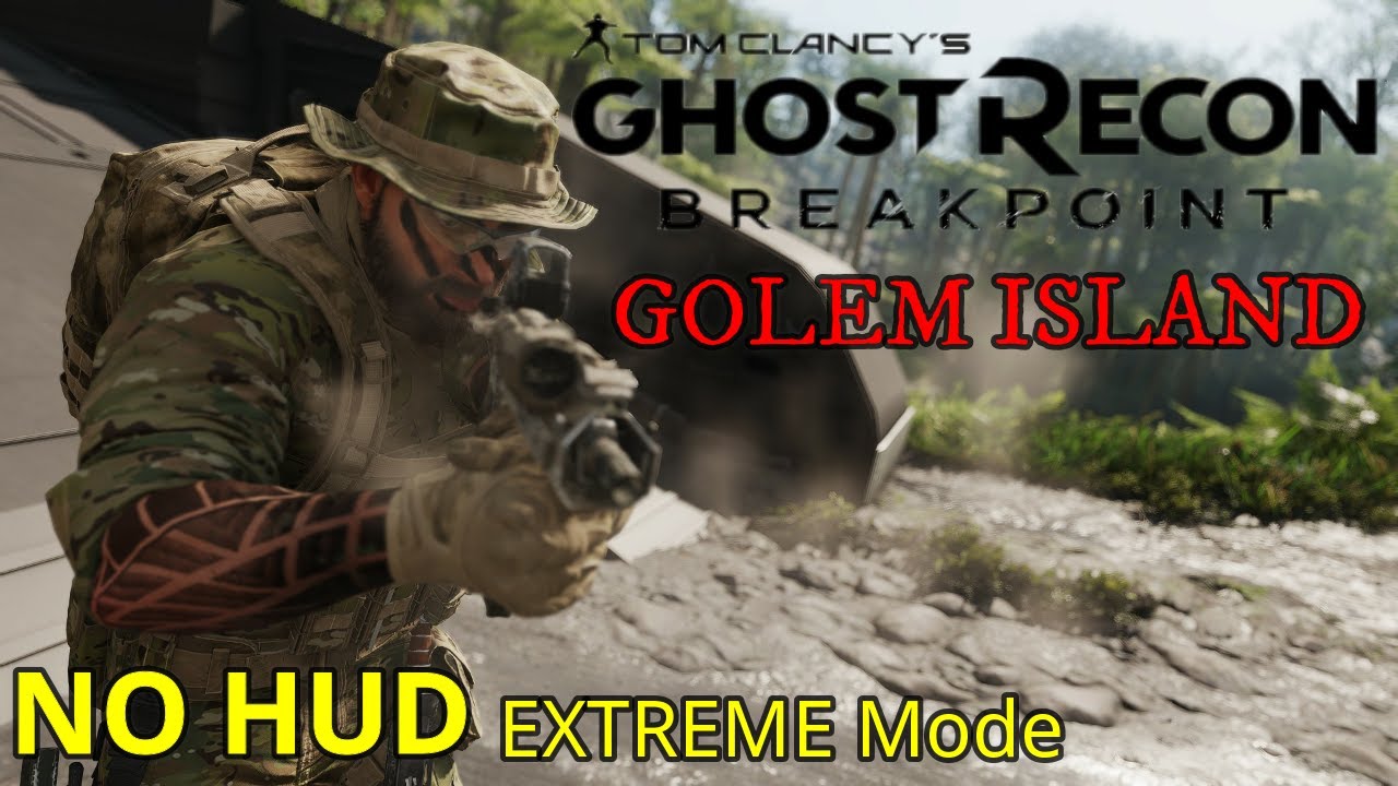 Ghost Recon Breakpoint Stealth Gameplay | Extreme [No HUD]-GOLEM ISLAND