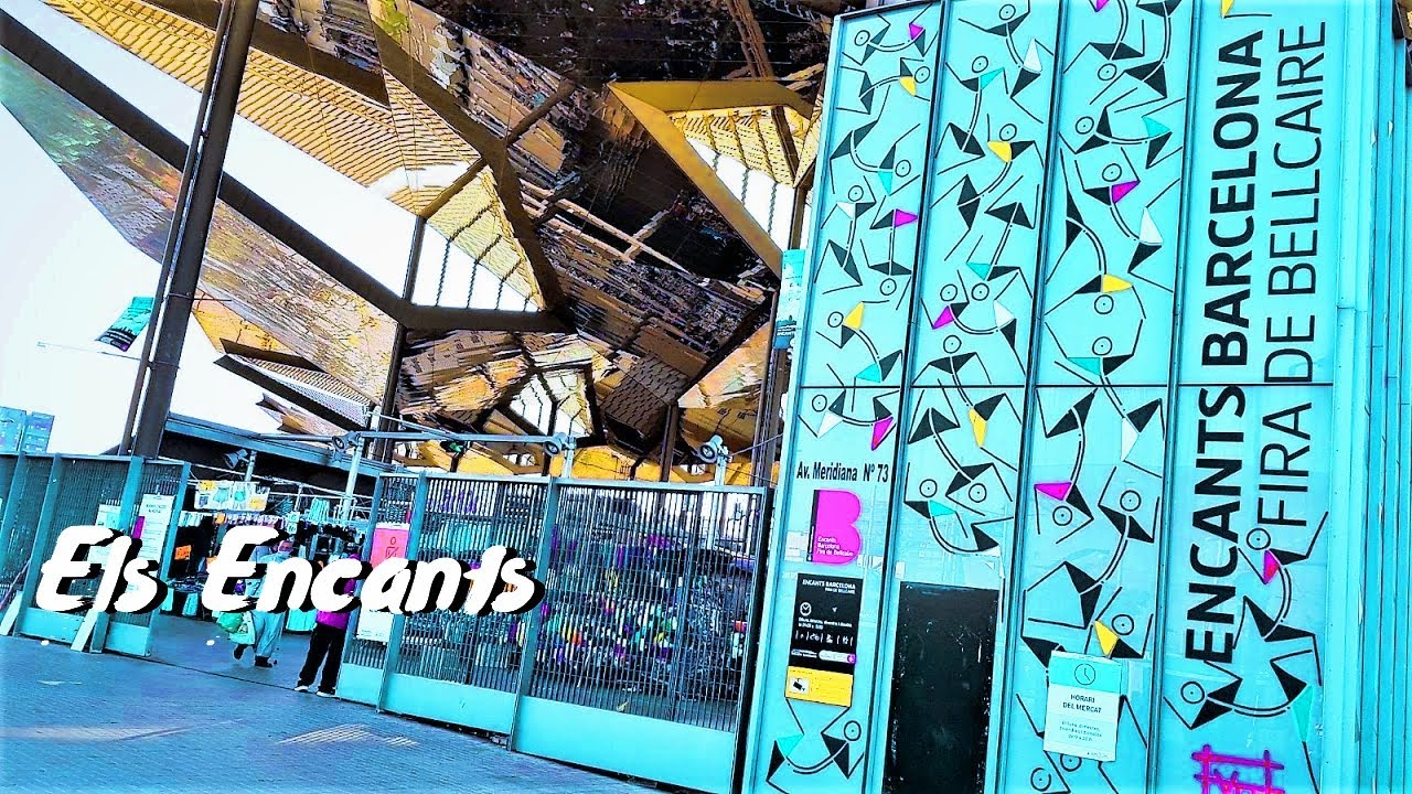 ¿Qué se VENDE en el MERCADO de los ENCANTES VIEJOS de Barcelona? (2021)