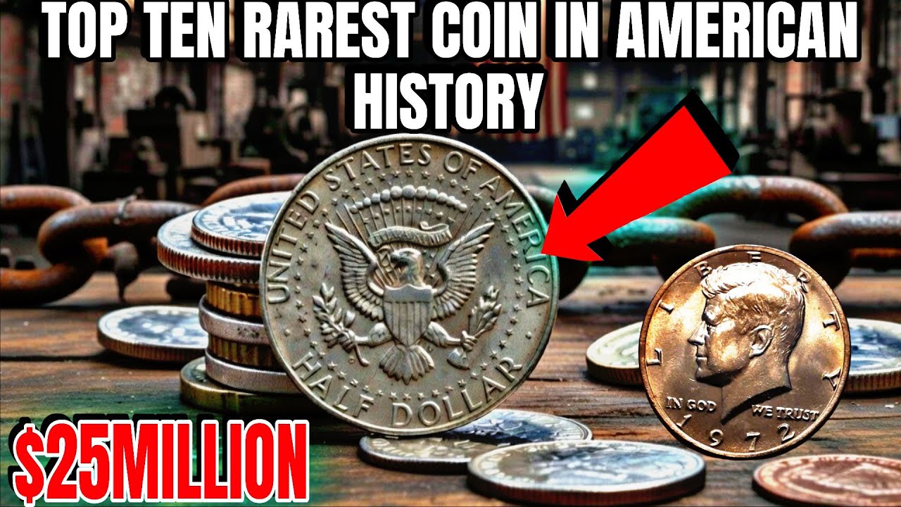 Top 10 Most Valuable American Kennedy Half Dollar in American history || Rare ERRORS - Revealed