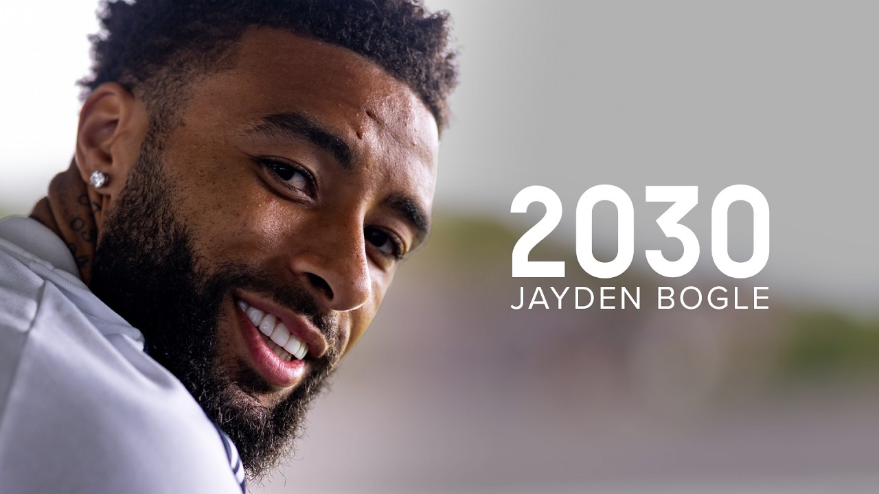 &ldquo;It's exactly where I want to be&rdquo; | Jayden Bogle signs new contract with Leeds United