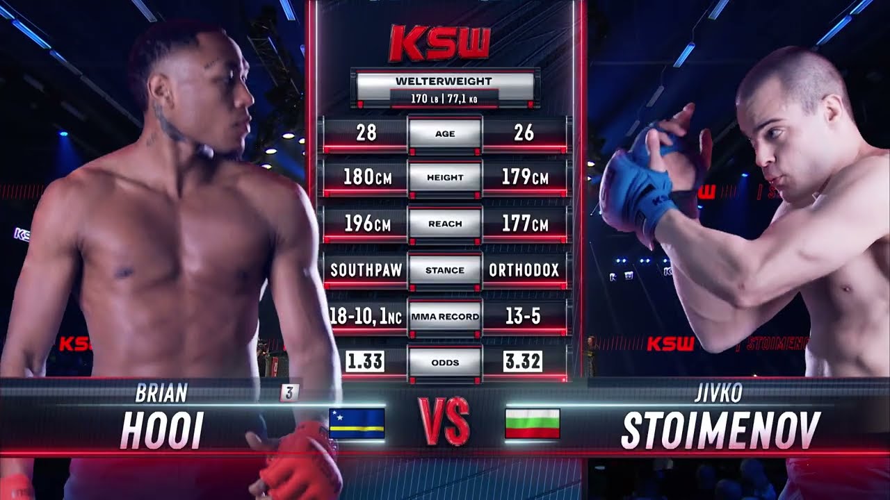 KSW Free Fight: Brian Hooi vs. Jivko Stoimenov | KSW 82