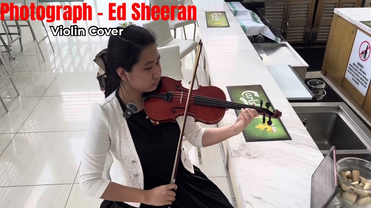 Photograph - Ed Sheeran | Chapo Patata Violin Cover