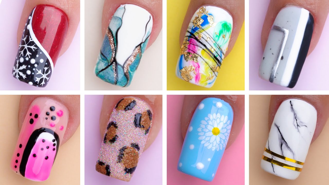 14 Easy Nails Art Compilation | New Nails Art Designs | Olad Beauty