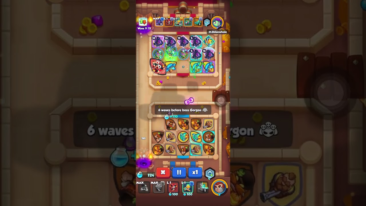 Rosh royals: floor 1 speedrun 