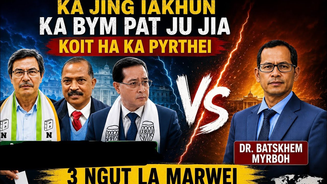 3 Ngut pyrshah ia ka VPP ki iakhun ha ka MP Election?Balei ka Jia kumne? Sngap phin sa tip