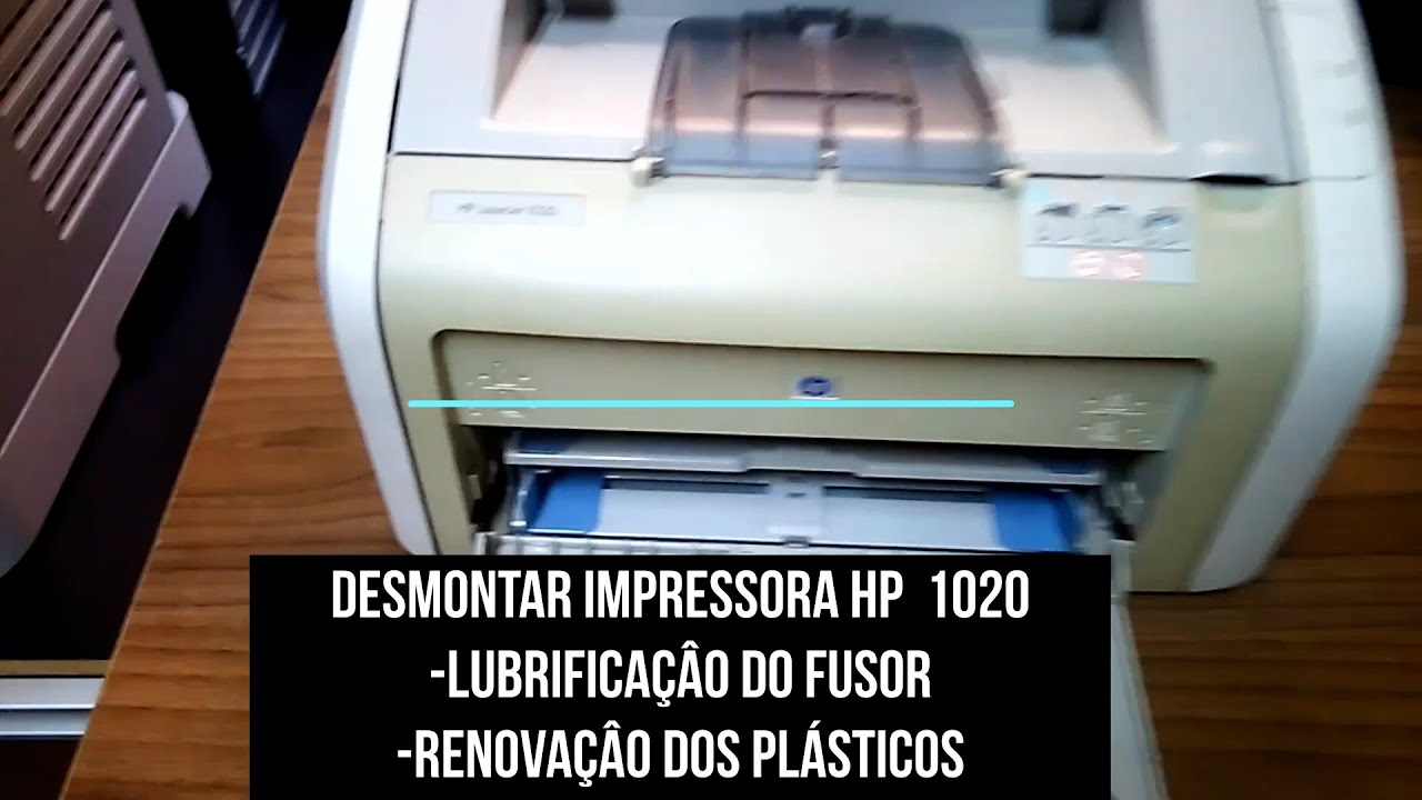 desmontar hp laserjet 1020