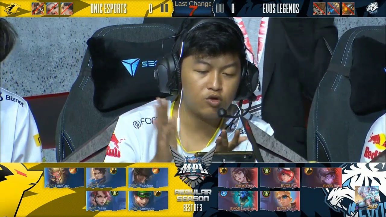 MPL S5 MATCH 1 EVOS VS ONIC WANNN PAKE CLAUDE?