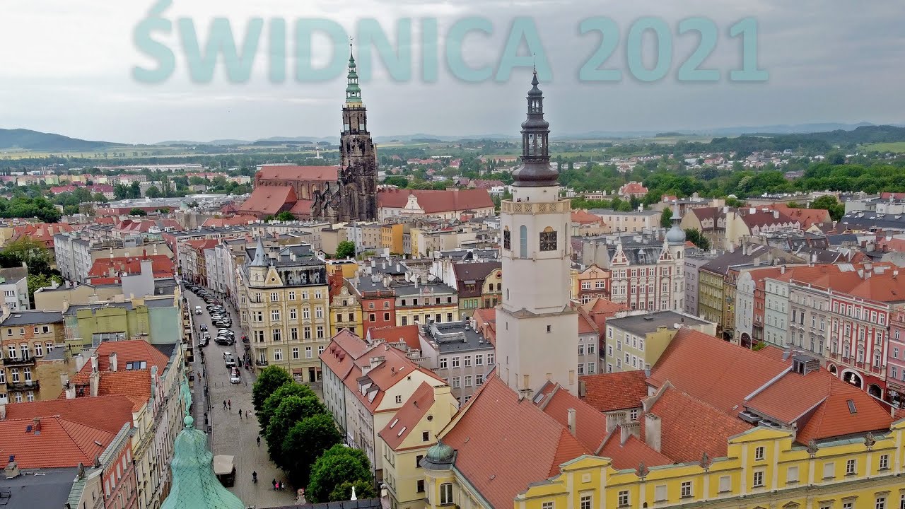 ŚWIDNICA z drona 2021