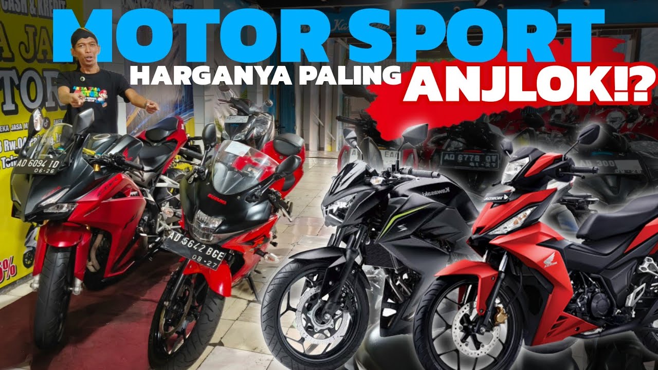 MOTOR SPORT INI ANJLOK HARGANYA!? motor bekas murah - ANEKA JASA MOTOR 