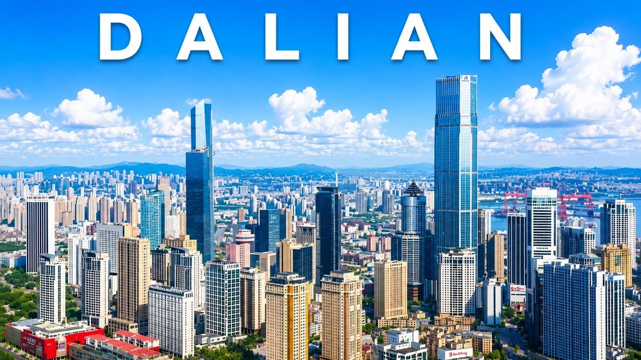 Dalian City In China 🇨🇳 4K Ultra HD Video |