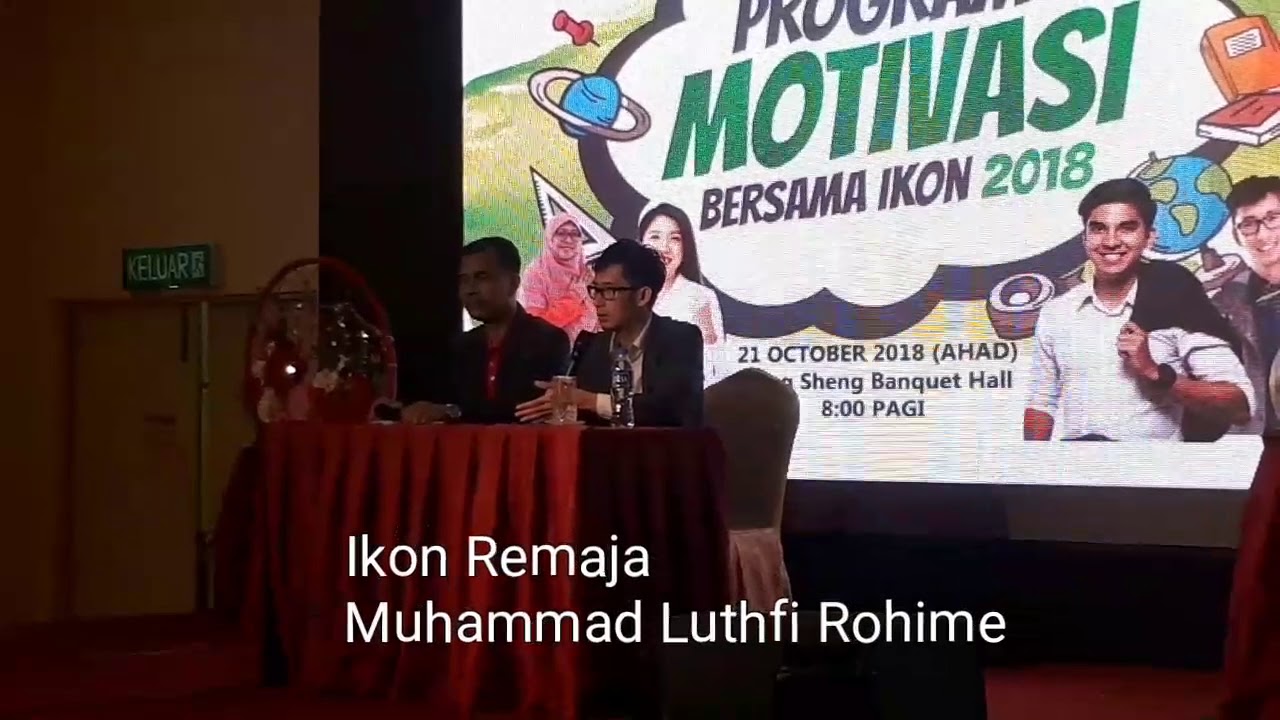 Ikon remaja: Muhammad Luthfi
