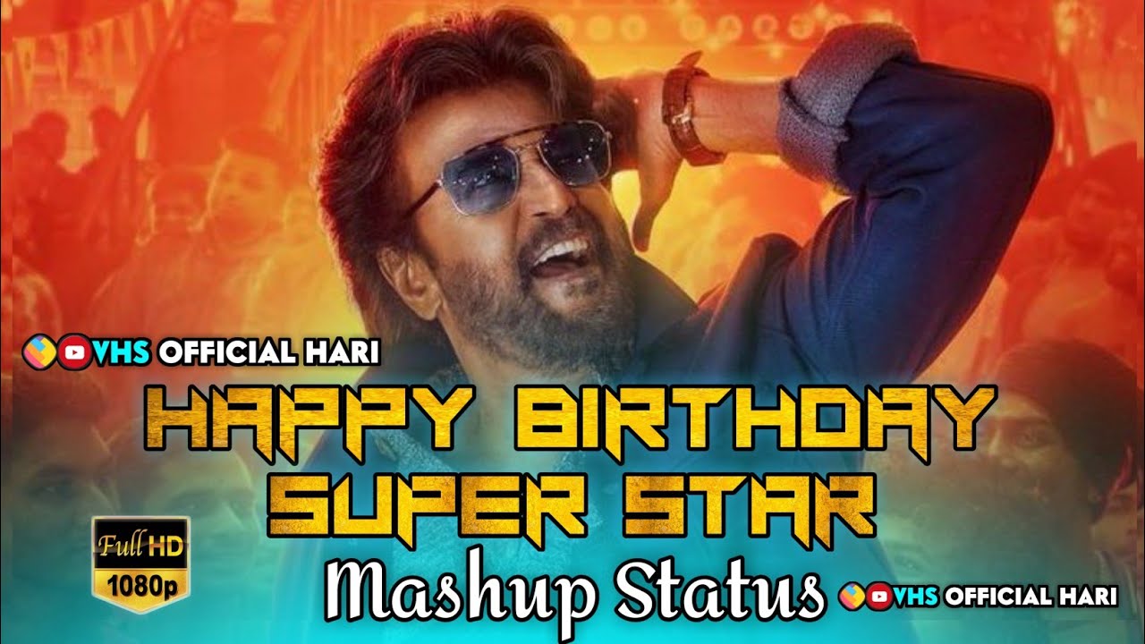 ||HBD SUPER STAR RAJINIKANTH||😍💐