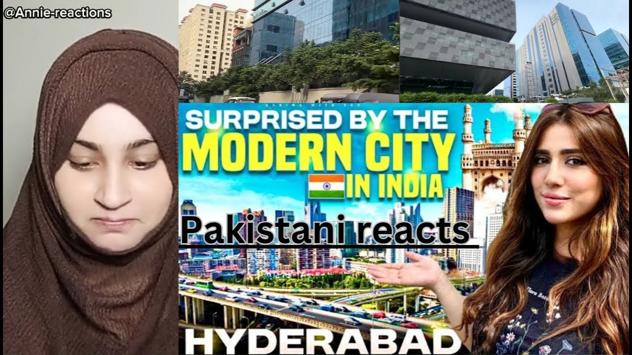 Surprised By The Modern City in Hyderabad India 🇳🇪~ Exploring Hitech City | Annie-reactions