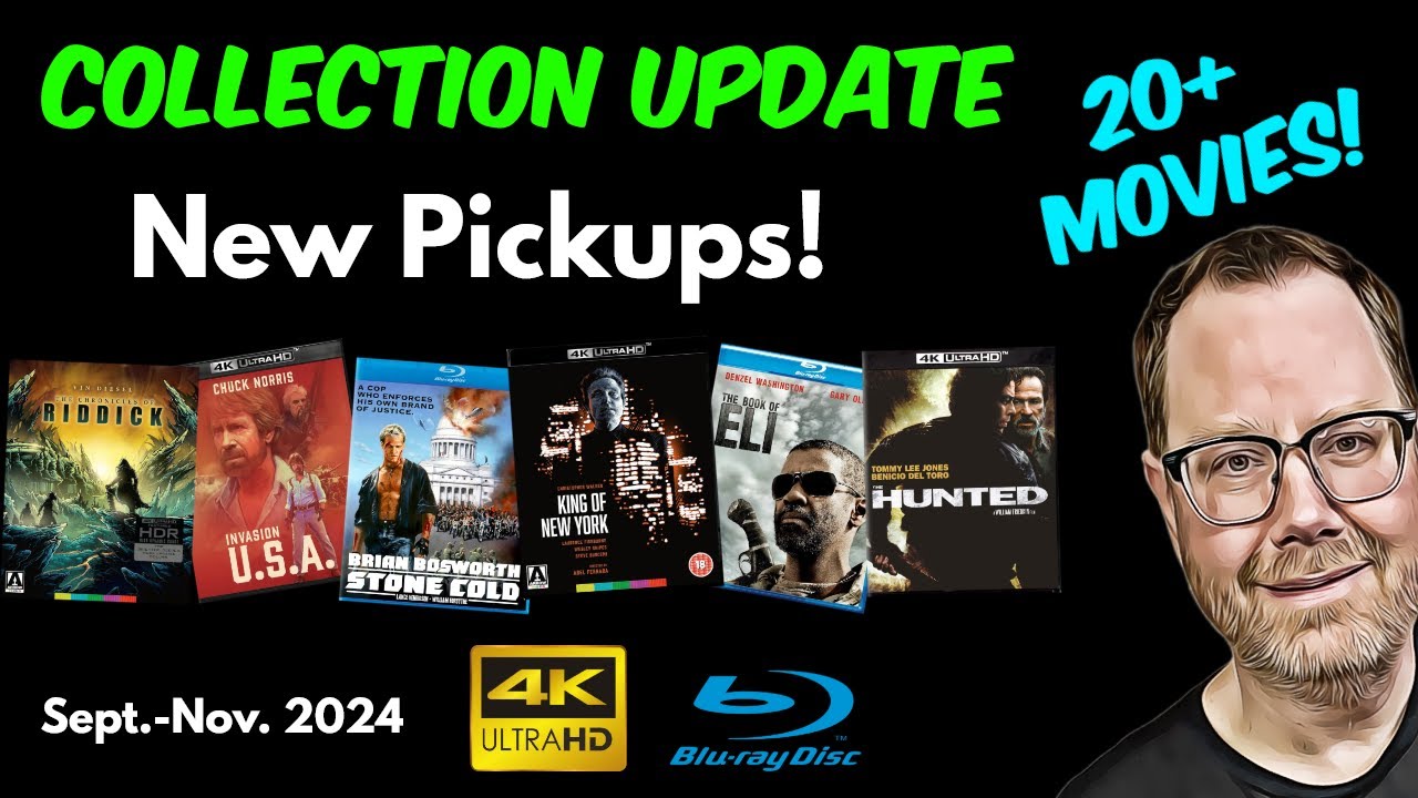 Big Movie Haul! New 4K UHD & Blu-ray Pickups | Collection Update Sept.-Nov. 2024