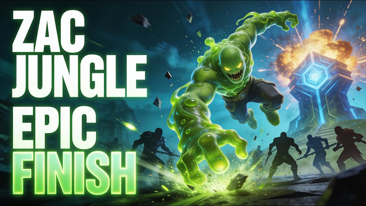 ZAC JUNGLE EPIC FINISH – HOW TO CARRY TEAMFIGHTS