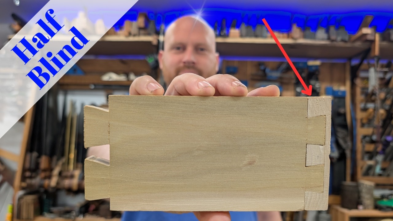 Half Blind Dovetails Build Along Live