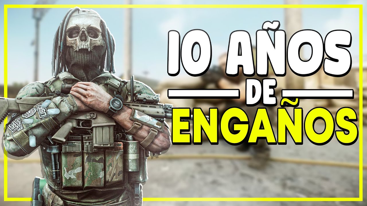 10 A&Ntilde;OS DE ENGA&Ntilde;OS TERMINAN HOY con ESCAPE FROM TARKOV