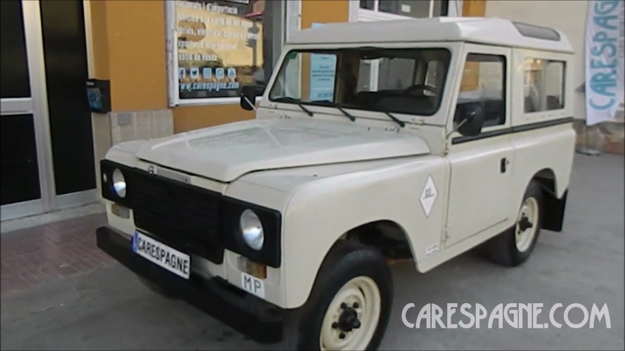 LAND ROVER SANTANA 88 SUPER 1983 CARESPAGNE