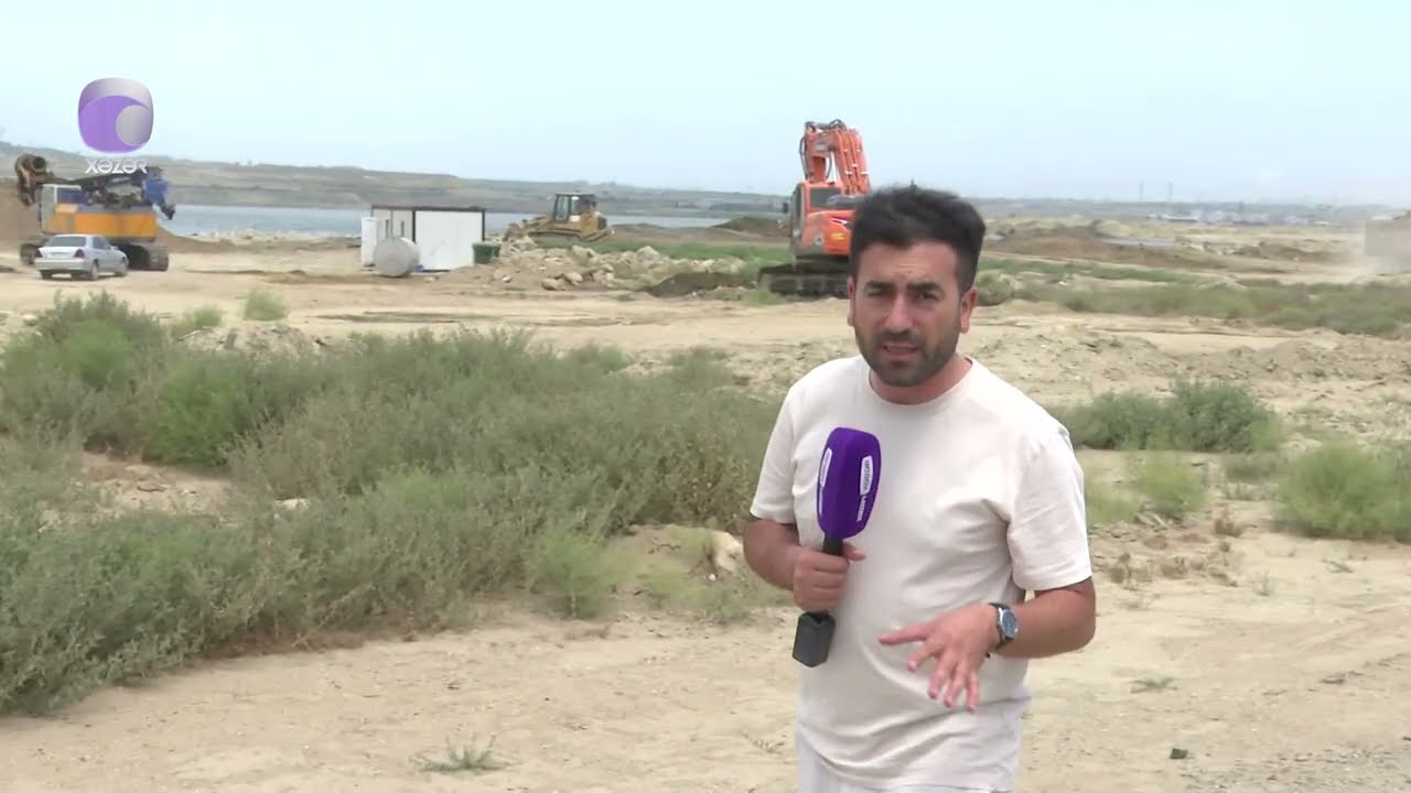 Zığ gölü çirkabdan təmizlənir