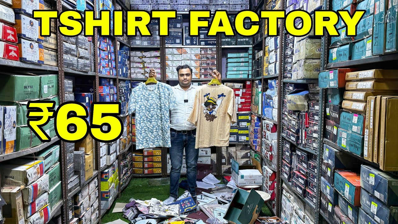 Tshirt manufacturer in delhi | tshirt wholesale market | Branded tshirt factory delhi Gandhinagar