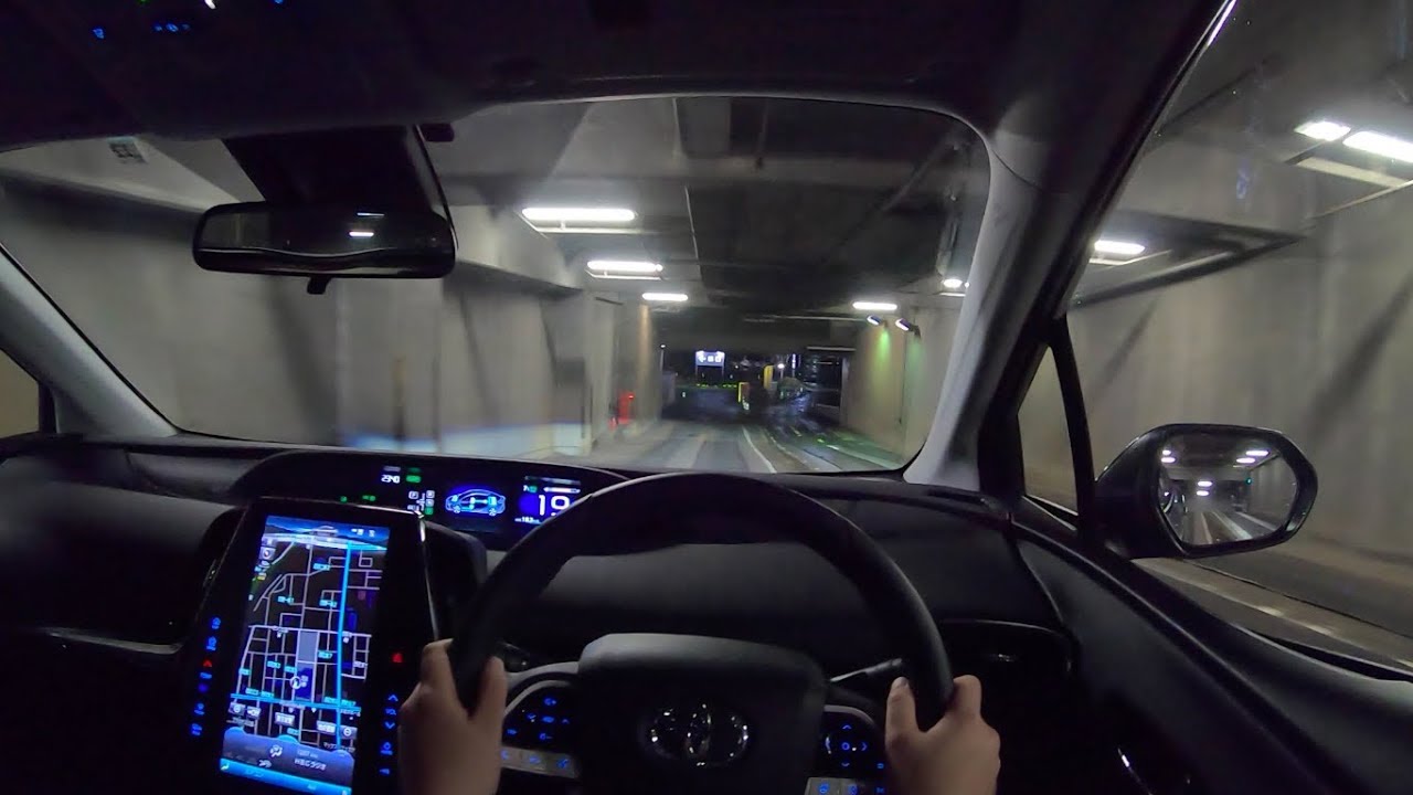 【試乗動画】2018 トヨタ プリウスPHV Sナビパッケージ 夜間試乗