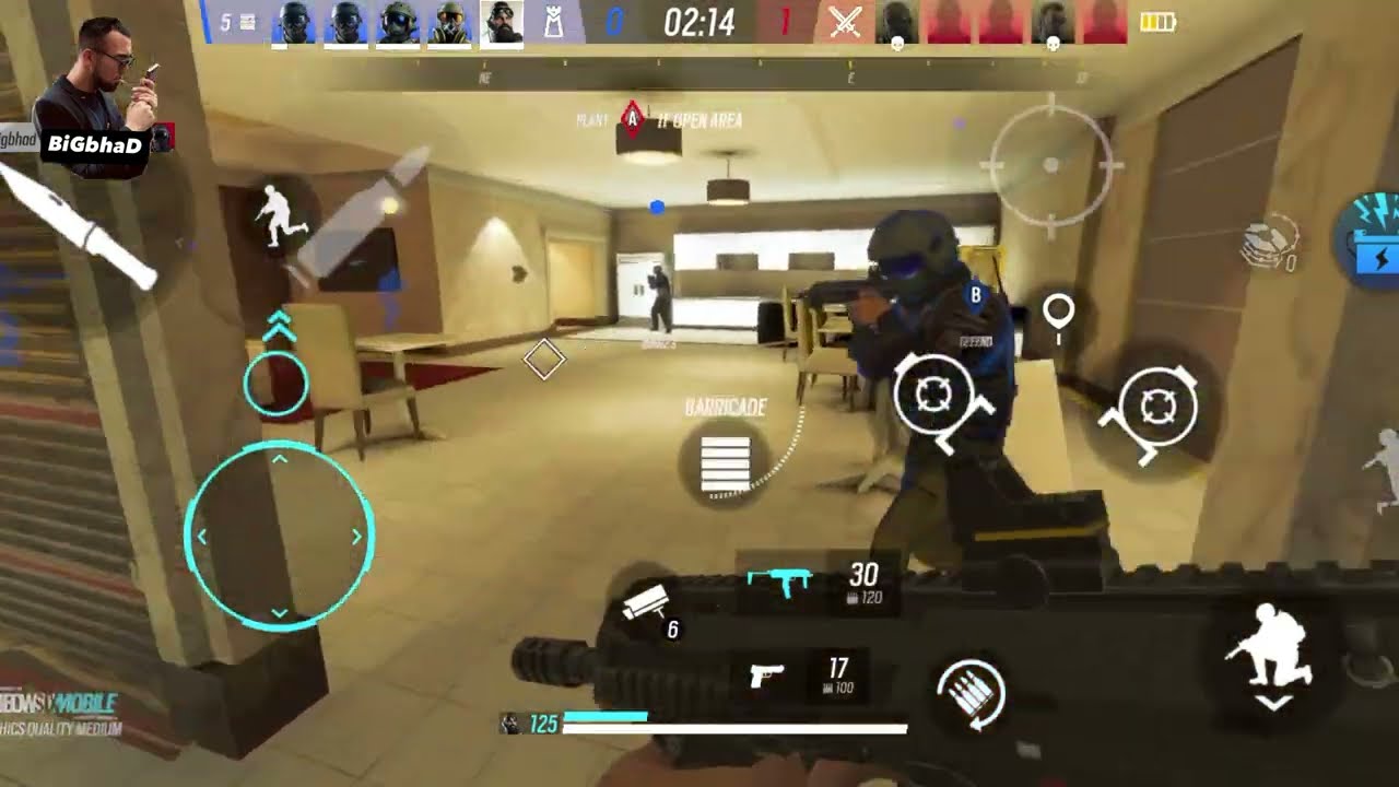 Ranked gameplay RAINBOW SIX SIEGE MOBILE (iPhone 11)