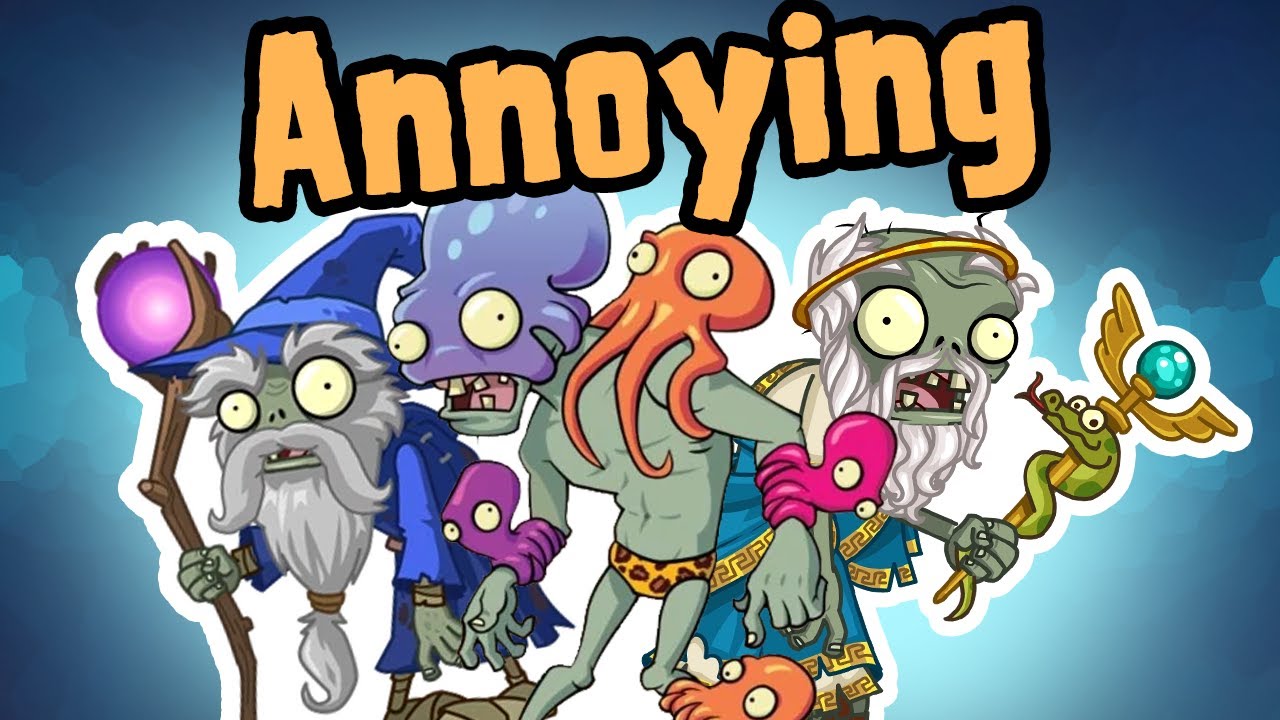 Надоедливые зомби в PvZ2 (и как им противостоять)