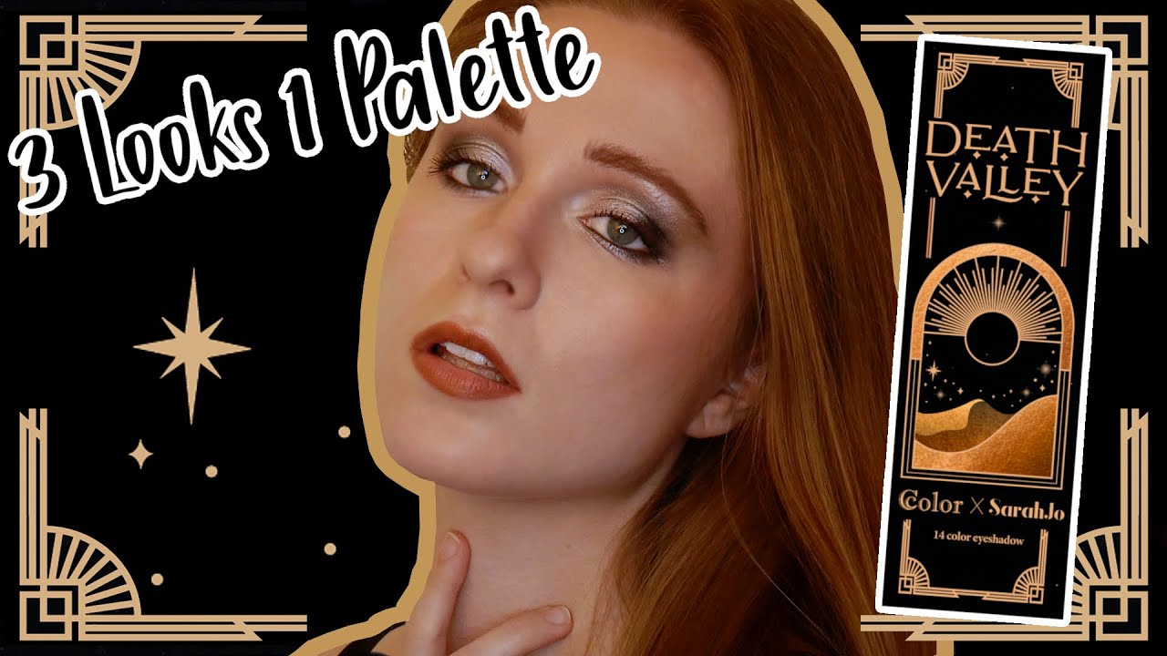 Ccolor x SarahJo Death Valley 3 Looks 1 Palette