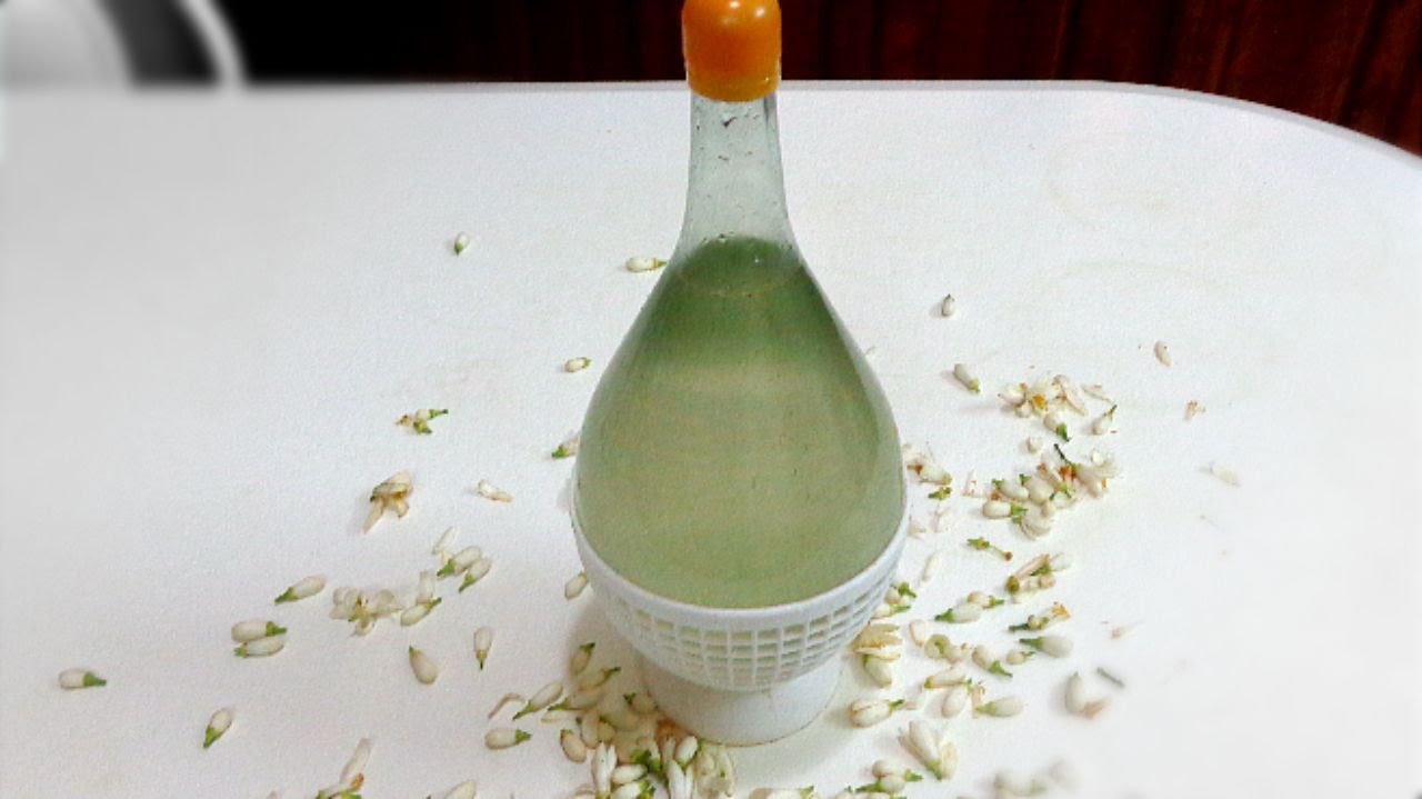 Distillation eau de fleur d'oranger - طريقة تقطير ماء الزهر في المنزل و فوائده