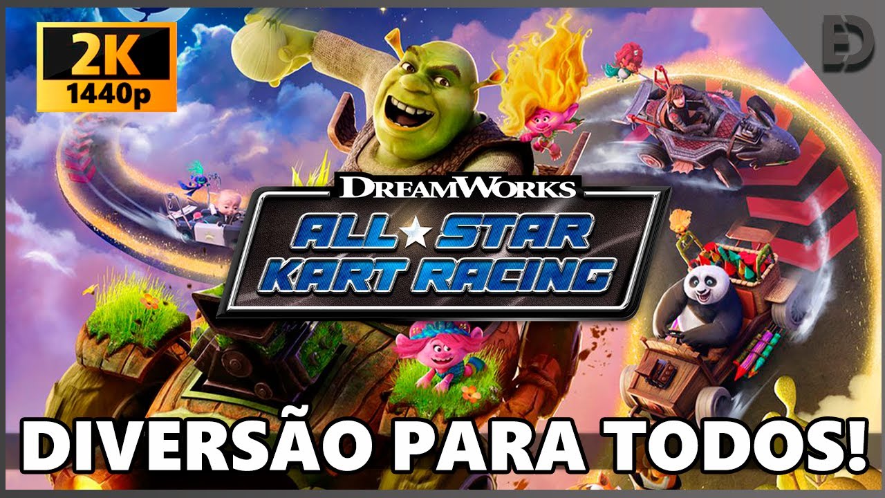 DREAMWORKS ALL STAR KART RACING | O INICIO (2K)