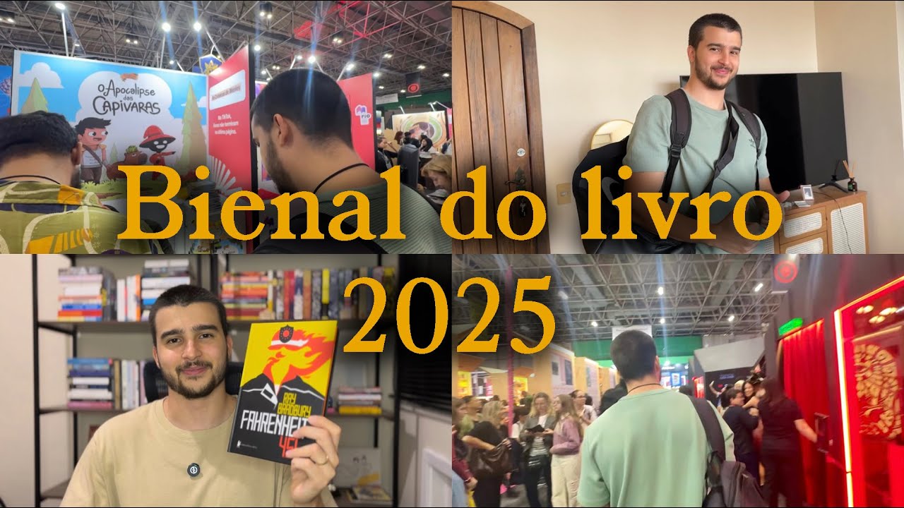 Bienal do livro 2025: o que achei do evento + livros comprados