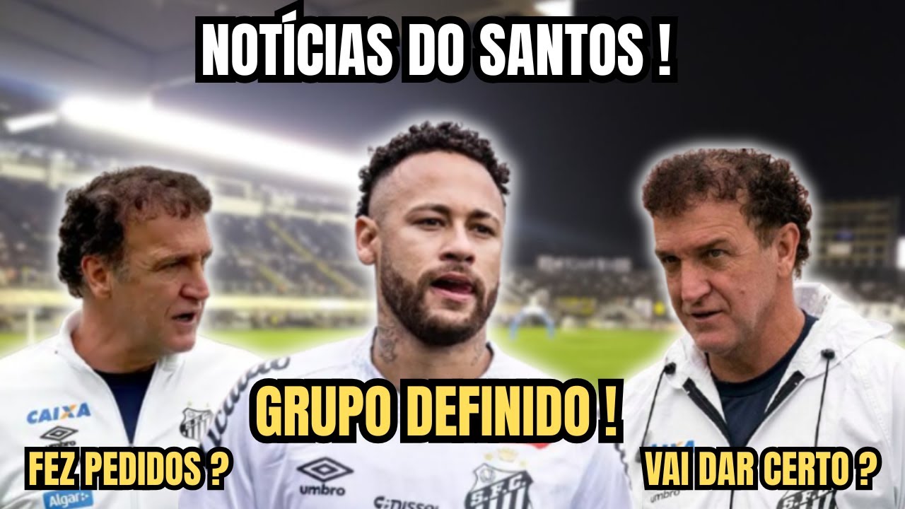 CUCA É A SOLUÇÃO? O QUE PEDIU AO SANTOS! / SAIU O GRUPO DA SUL-AMERICANA