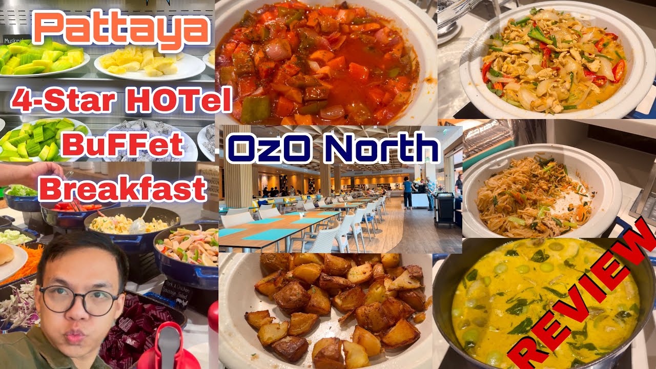 OZO North Pattaya Breakfast Buffet 🍳 | Full Hotel Review & What I Ate!